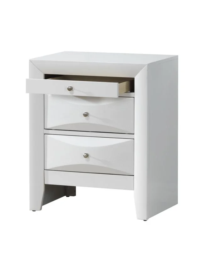 Glory Furniture G1570 Nightstand in White G1570-N
