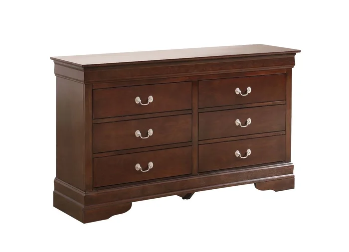 Glory Furniture G2125A Dresser in Cappuccino G2125-D