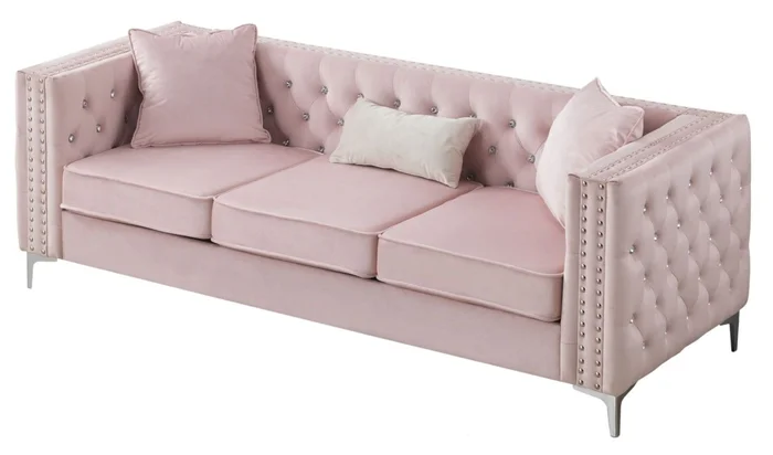 Glory Furniture G824A Sofa in Pink G824A-S