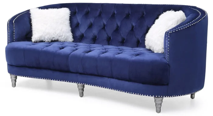 Glory Furniture G851 Sofa in Blue G851-S