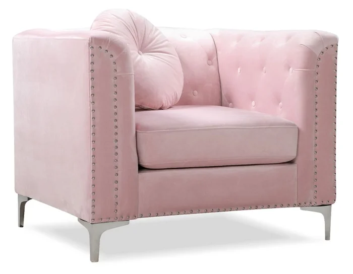 Glory Furniture G894A Chair in Pink G894A-C