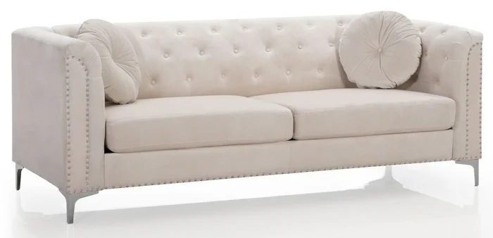 Glory Furniture G898A Sofa in Ivory G898A-S
