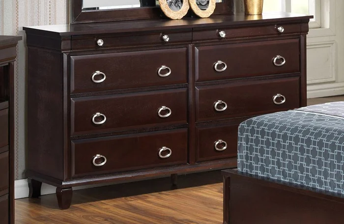 Glory Furniture G9000 Dresser in Cappuccino G9000-D