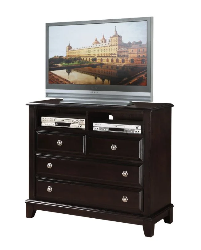 Glory Furniture G9800 TV Chest in Cappuccino G9800-TV