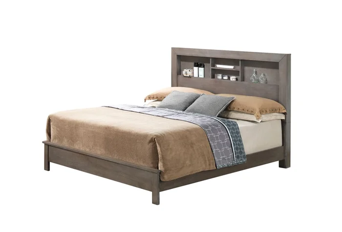 Glory Furniture Queen Bed in Gray G2405B-QB2