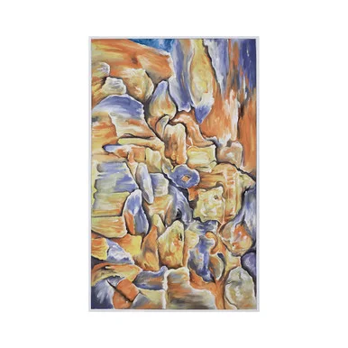 Handpainted Wall Art Wall Decor in Gloss White (45|7011-1272)