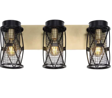 Harlequin Three Light Bath in Warm Bronze/Gold (137|612650)