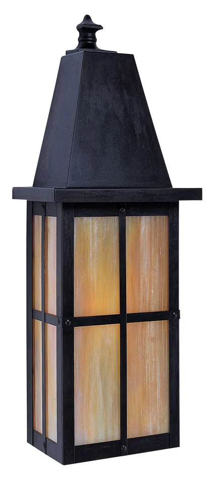 Hartford One Light Wall Mount in Rustic Brown (37|HW-8LM-RB)