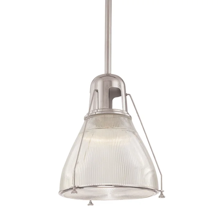 Haverhill 1-Light Pendant in Satin Nickel 16.5L x 16.5W x 23.5H