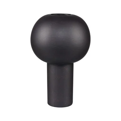 Hawking Vase in Black (45|H0017-10423)