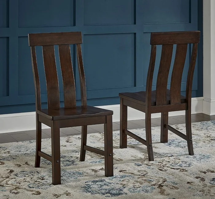 Henderson Slatback Chair in Muscavado Brown (Set of 2) HDNMB235K