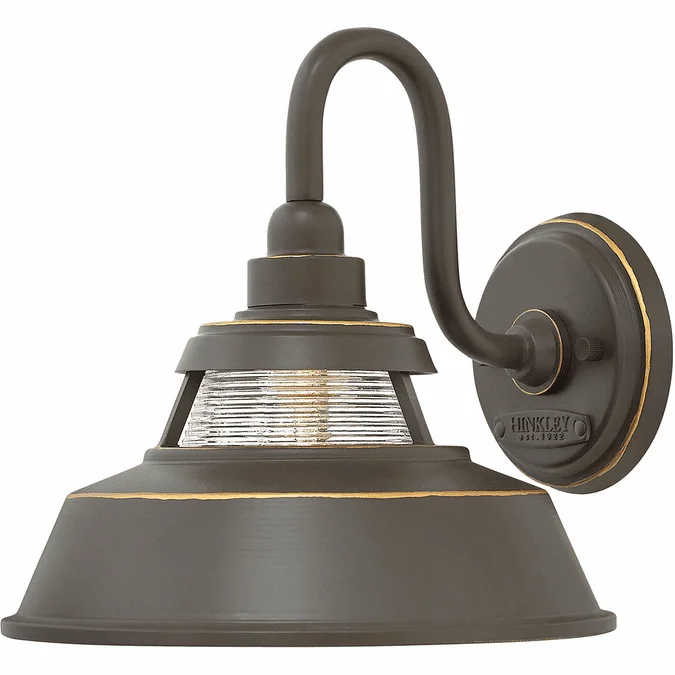 Hinkley 1194OZ Troyer Oil Rubbed Bronze Exterior Lamp Sconce