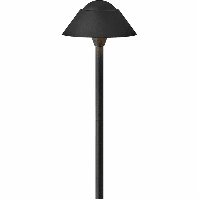 Hinkley 1534TK Rex Modern Textured Black LED Low Voltage Exterior Residential Landscape Lighting