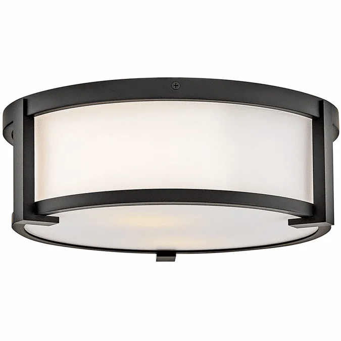 Hinkley 28963BK Lowell Modern Black Outdoor Overhead Lighting