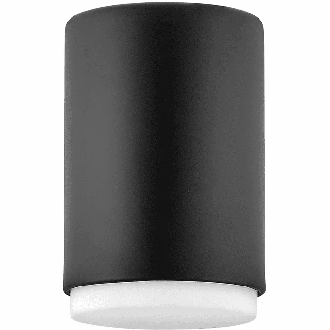 Hinkley 30071BK Cedric Contemporary Black Ceiling Light Fixture