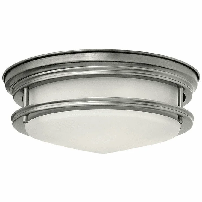 Hinkley 3302AN Hadley Antique Nickel Ceiling Light Fixture