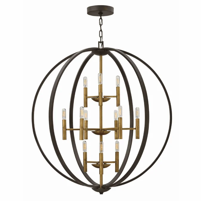 Hinkley 3469SB Euclid Spanish Bronze Hanging Light