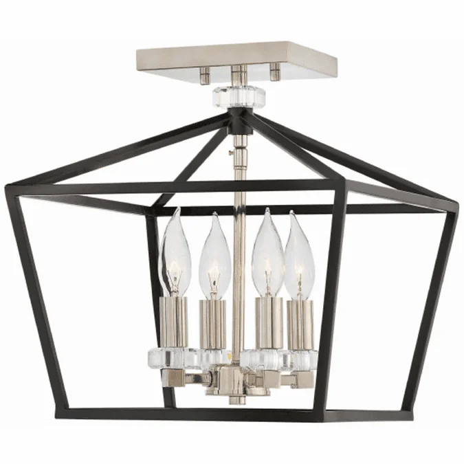 Hinkley 3533BK Stinson Black Home Ceiling Lighting