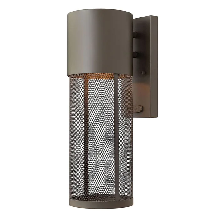 Hinkley Aria Outdoor Small Wall Mount – Buckeye Bronze – 2300KZ-LED