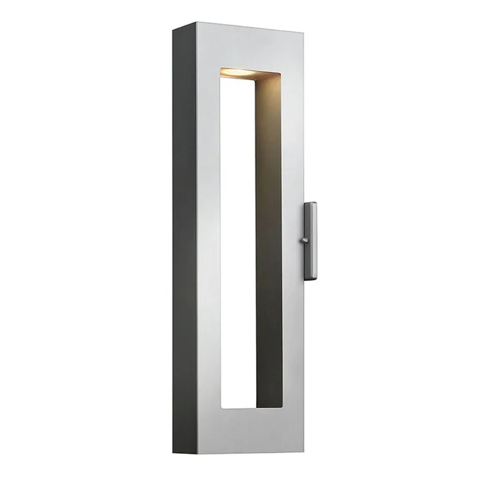 Hinkley Atlantis Outdoor Medium Wall Mount – Titanium – 1644TT
