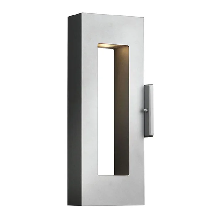 Hinkley Atlantis Outdoor Small Wall Mount – Titanium – 1640TT