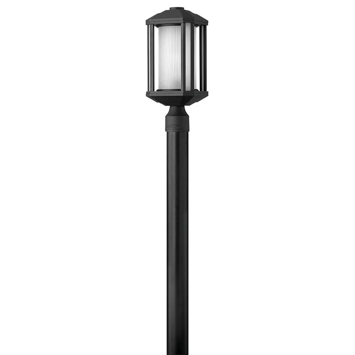 Hinkley Castelle Outdoor Post Top/ Pier Mount – Black – 1391BK-LED