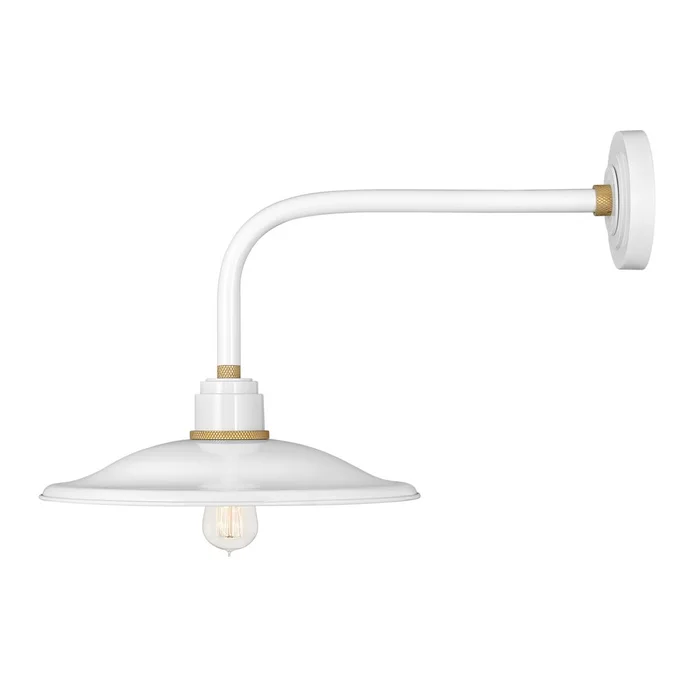 Hinkley Foundry Vintage Outdoor Light – Gloss White – 10817GW