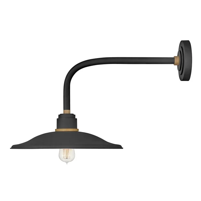 Hinkley Foundry Vintage Outdoor Light – Textured Black – 10817TK