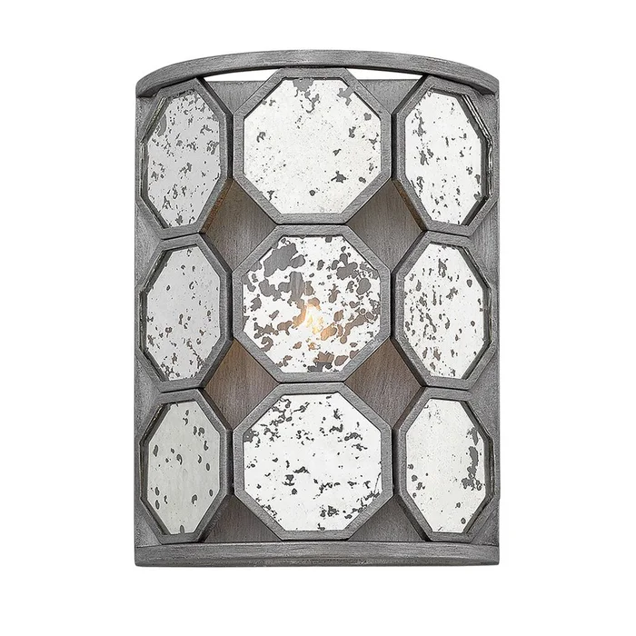 Hinkley Lara Wall Sconce – Brushed Silver – 3560BV