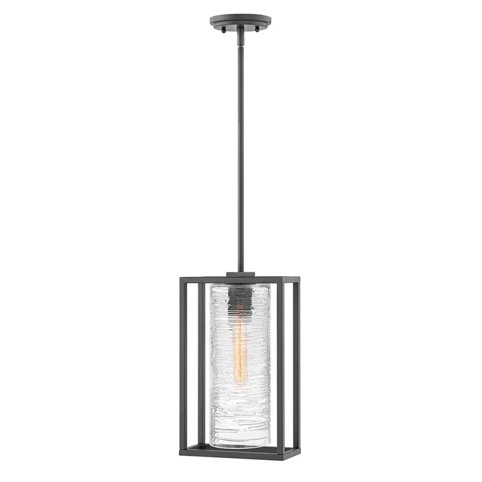Hinkley Pax Outdoor Hanging Light – Satin Black – 1252SK