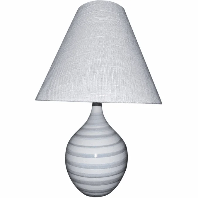 House of Troy GS200-SR Scatchard Sapphire Ring Table Lamp