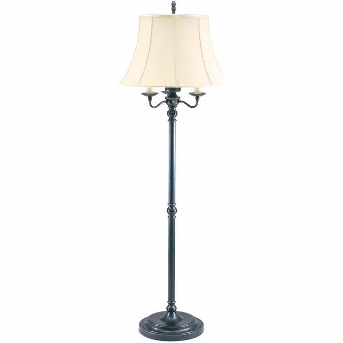 House of Troy N606OB Newport Collection Floor Lamp in Oil Rubbed Bronze