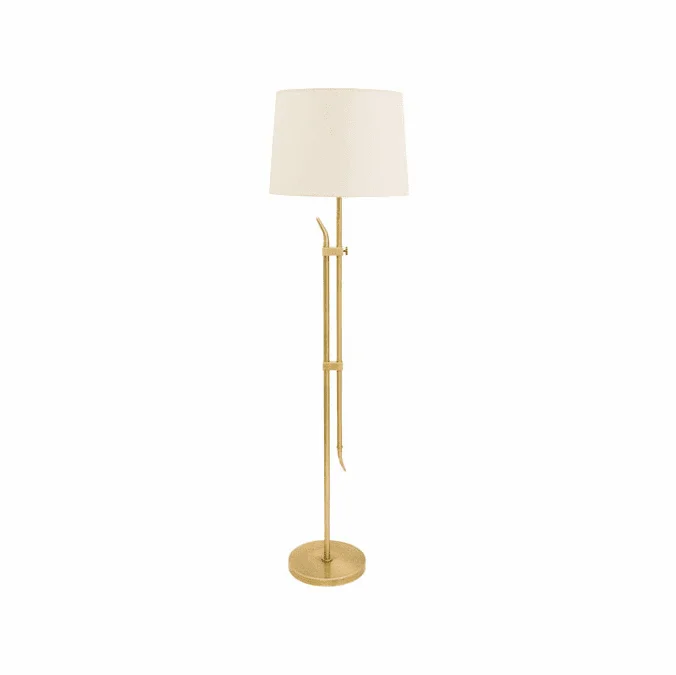 House of Troy W400-AB Windsor Contemporary Antique Brass Lighting Floor Lamp