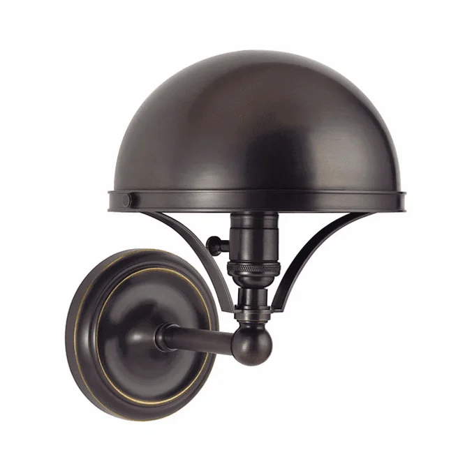 Hudson Valley 521-OB Covington Retro Old Bronze Wall Mounted Lamp