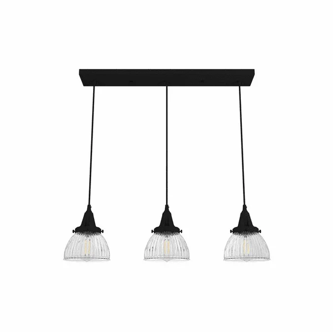 Hunter Lighting 19141 Cypress Grove Contemporary Natural Iron Multi Hanging Lamp