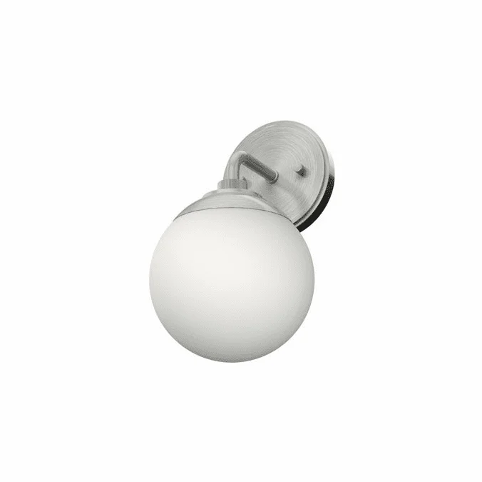Hunter Lighting 19176 Hepburn Modern Brushed Nickel Lighting Wall Sconce