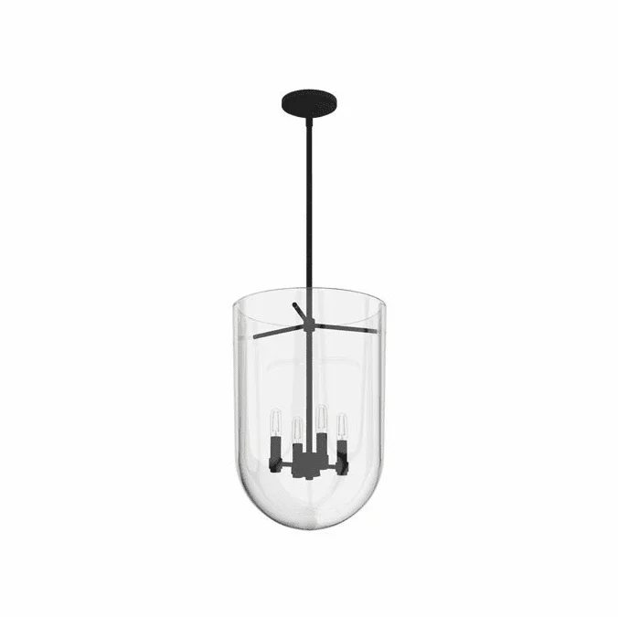Hunter Lighting 19320 Sacha Contemporary Natural Iron Hanging Pendant Light