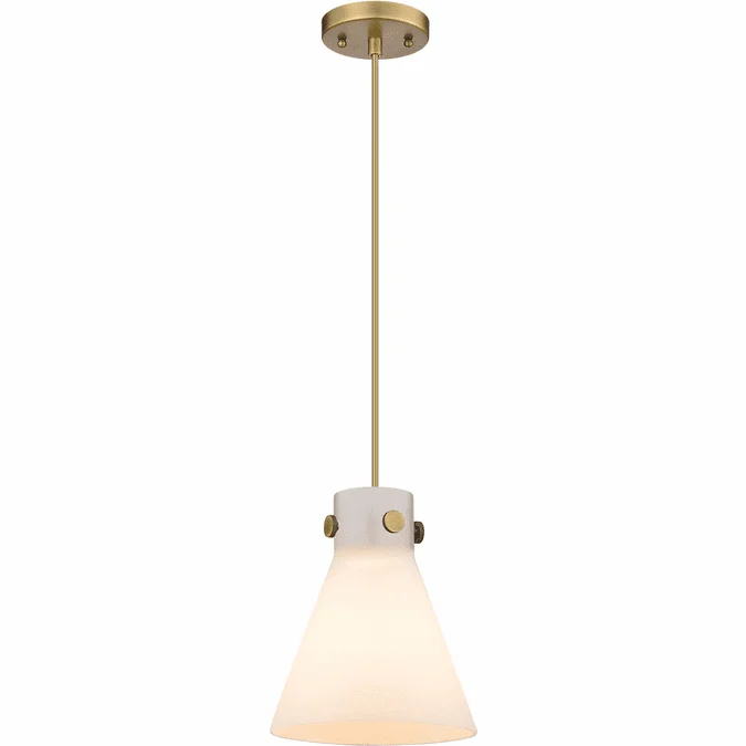 Innovations 410-1PS-G411-8WH Downtown Urban Newton Cone Contemporary LED 8″ Mini Ceiling Light Pendant