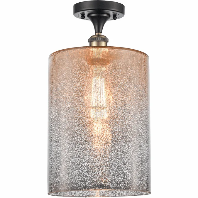 Innovations 516-1C-BAB-G116-L Ballston Cobbleskill Black Antique Brass LED Ceiling Light Fixture