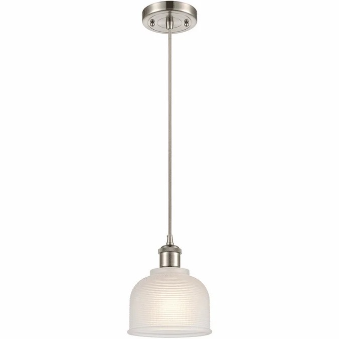 Innovations 516-1P-SN-G411 Ballston Dayton Brushed Satin Nickel LED Mini Pendant Lamp