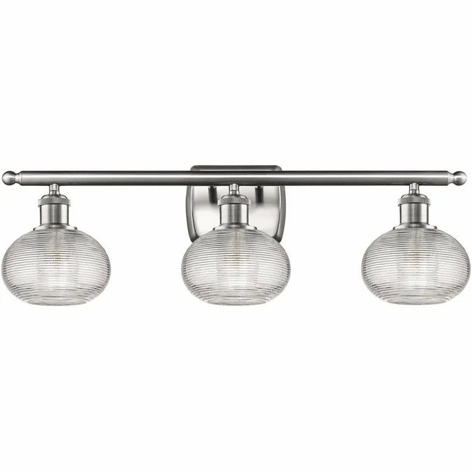 Innovations 516-3W-G555-6 Ballston Ithaca Contemporary LED 3-Light Bathroom Sconce Lighting
