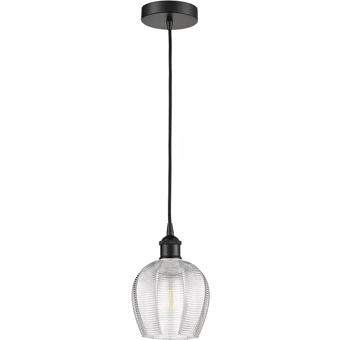 Innovations 616-1P-G462-6 Edison Norfolk Modern LED 5.75″ Mini Pendant Lighting