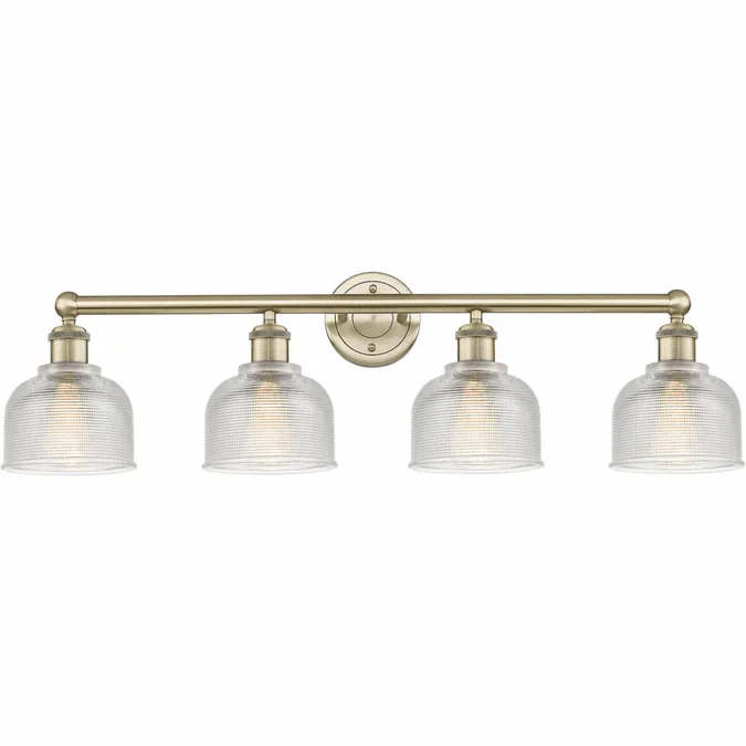 Innovations 616-4W-G412 Edison Dayton 4-Light Bath Wall Sconce