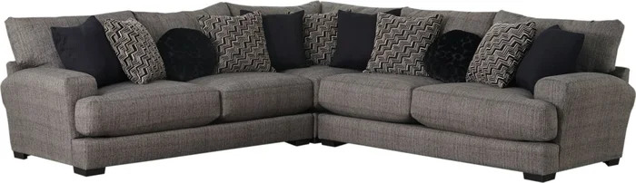 Jackson Ava 3pcs Sectional Set in Pepper