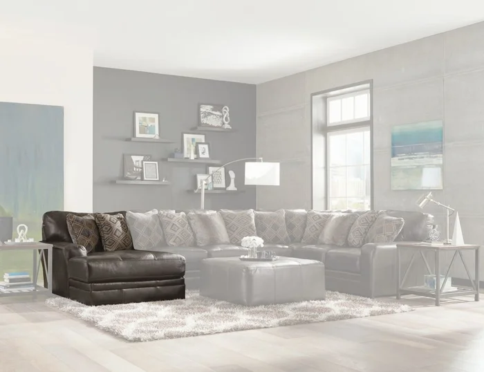 Jackson Denali LSF Chaise in Steel 4378-75