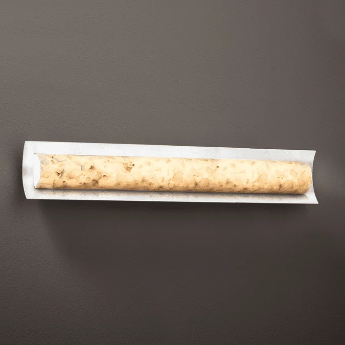 Justice Design ALR-8635 Lineate Alabaster Rocks! LED 30″ Vanity Light