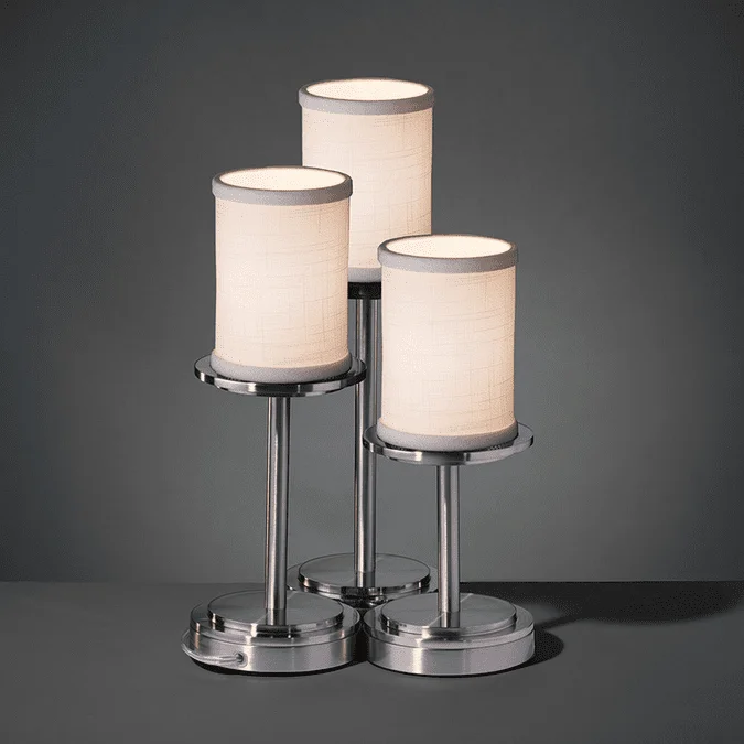 Justice Design FAB-8797 Dakota Textile Table Lighting