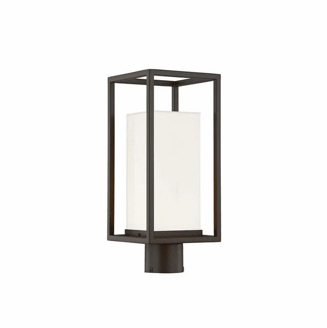 Justice Design FSN-7513W Fusion Laguna Contemporary LED Outdoor Lighting Post Light