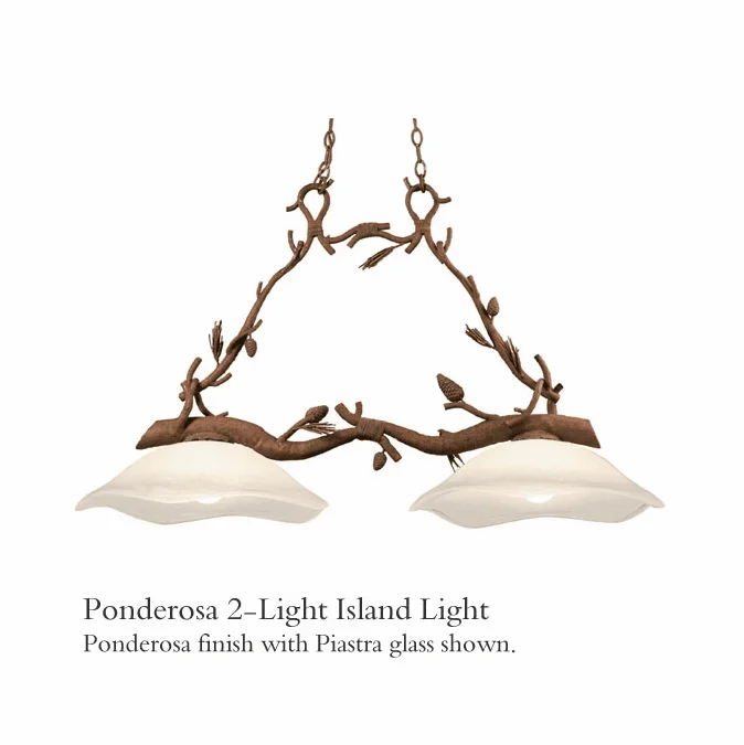 Kalco 5025 Ponderosa 2-Light Island Light