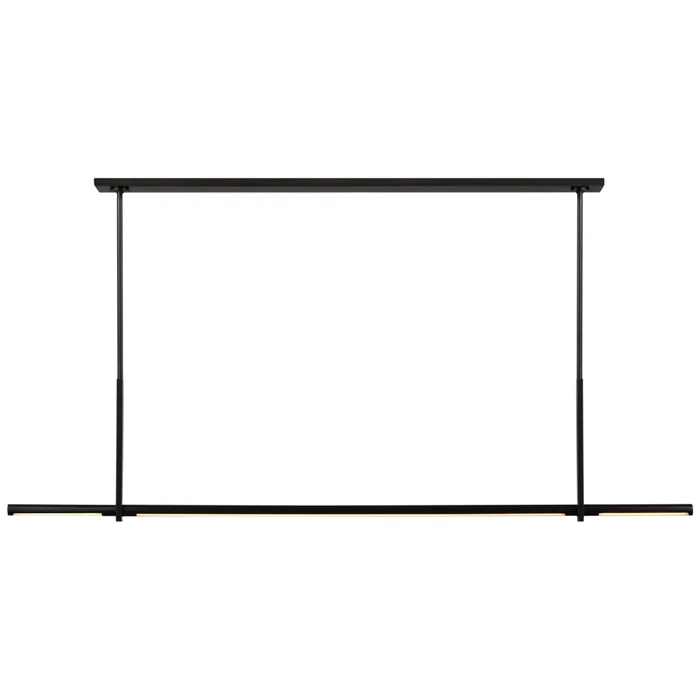 Kelly Wearstler Axis Large Linear Pendant in Bronze Ceiling Light W59.5″ x 1.75″